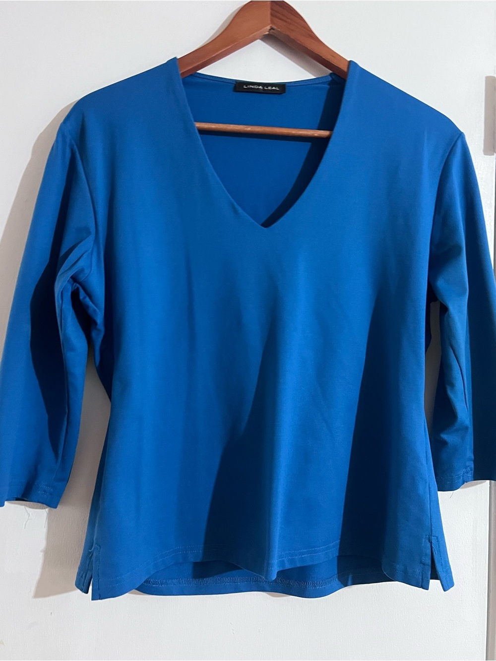 Linda Leal Women's Royal Blue Top in Large